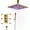 Brushed Gold, variant on CASAINC 6-Spray 12 in. LED Light Thermostatic Dual Shower Heads Ceiling Mount Fixed and Handheld Shower Head 2.5 GPM in Chrome