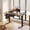 Rustic Brown, variant on INNOVAR Adjustable Height Desk with 1 Drawer, 48 inch Rising Stand up Work Desk, Black Small Table Adjustable,Sit to Stand Computer, Standing Desk Suitable for Home Office