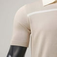 thumbnail image 5 of Gibobby Playera Polo Polo de algodón para hombre, de secado rápido, ajuste regular, absorbe la humedad, para hombre(Beige,G), 5 of 5