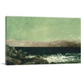 thumbnail image 1 of ARTCANVAS The Mediterranean 1857 Canvas Art Print by Gustave Courbet - Size: 26" x 18" (0.75" Deep), 1 of 9