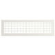 thumbnail image 1 of Rejilla de Ventilación de Plástico Uxcell de 20x5 Pulgadas, Rejillas de Ventilación de Salida Ajustables, Cubierta de Filtro de Ventilación Removible, Rejilla de Aire de Suministro, Blanca, 1 of 7
