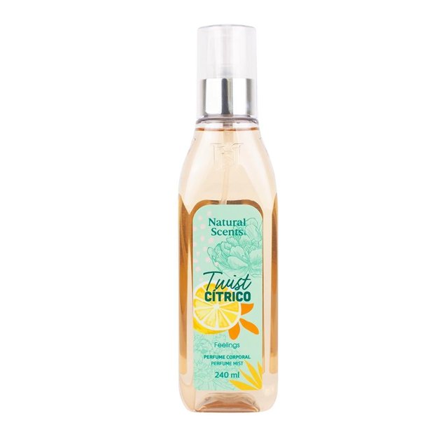 Perfume Corporal Natural Scents Feelings Twist Cítrico 240 ml