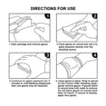thumbnail image 4 of Qarigey Vendaje médico para el cuidado de heridas, vendaje de gasa de larga duración, práctico, transpirable, para heridas, cierre de piel, Salud, 4 of 6