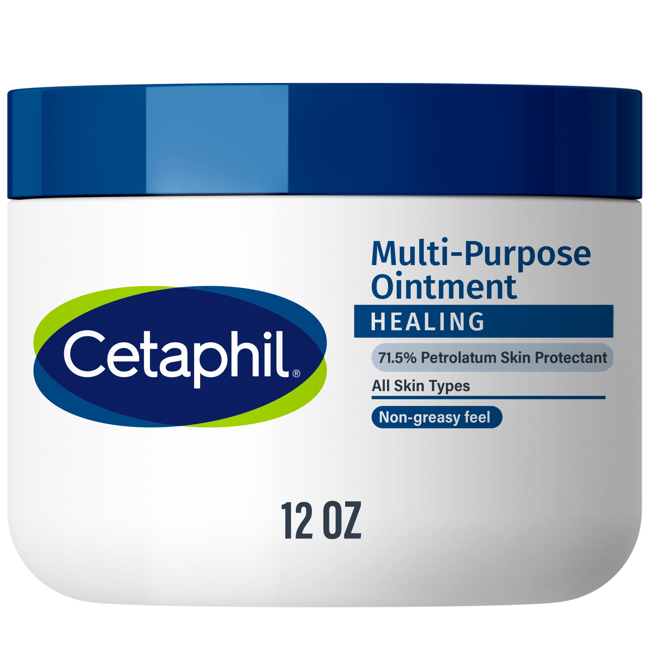 (3 pack) Cetaphil Healing Ointment for Dry, Chapped, Irritated Skin, Fragrance Free​, 12 oz