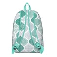 thumbnail image 3 of Floral Retro Hippie Backpack for School – Colorful Artistic Canvas Daypack for Students, Travelers and Aesthetic Lovers, 3 of 5