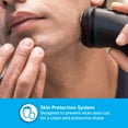 thumbnail image 5 of Philips Cordless Electric Shaver, 3D Pivot & Flex Heads, 27 Comfort Cut Blades, up to 40 Min of Shaving, 5 of 8