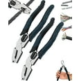 thumbnail image 1 of Industrial-Grade Multi-Function Cutting Pliers, 9-in-1 Multi-Functional Pliers Nail Puller, Heavy-Duty Offset Industrial MultiFunction Wire Cutter, High Leverage CR-V Stripper for Repair (2PCS), 1 of 5