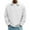 White, variant on Maean Big and Tall Sweatshirt for Mens Textured Loose Collared Long Sleeve Shirts Spring Casual Clothes
