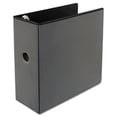 thumbnail image 5 of Universal UNV30755 Deluxe Easy-to-Open 5 in. Capacity 11 in. x 8.5 in. (3) D-Ring View Binder - Black, 5 of 11