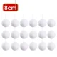 thumbnail image 3 of Bolas de espuma blanca para Navidad, bolas de nieve para árbol de Navidad, colgantes reutilizables, manualidades para hacer tú mismo, suministros para decoración del hogar, fiestas de Año Nuevo y boda, 3 of 5