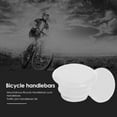 thumbnail image 1 of 2 piezas de tapones para manillar de bicicleta de plástico para bicicleta de montaña (blanco), 1 of 7