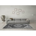 thumbnail image 3 of Ahgly Company Indoor Rectangle Geometric Gray Traditional Area Rugs, 6' x 9', 3 of 4