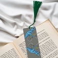 thumbnail image 6 of Kdxio Fun Riding Dinosaur Print Metal Tassel Bookmarks,Perfect Gift for Art Lovers and Bookworms Metal Bookmarks for Women, 6 of 8
