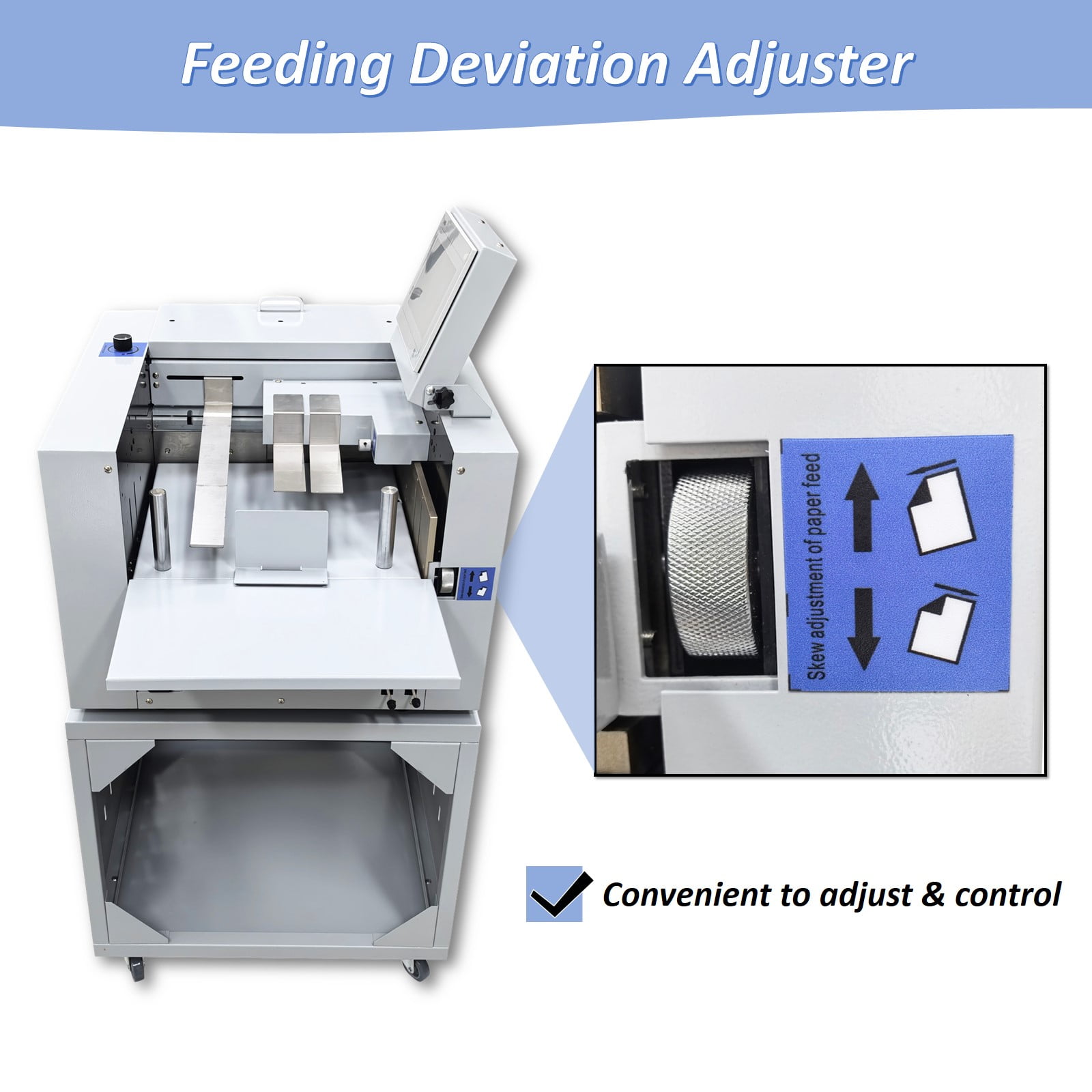 330mm/13" Full Automatic Creasing and Perforating Machine Digital Touch Control
