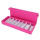 thumbnail image 3 of Estuche organizador para gafas de sol, 8 rejillas, vitrina para gafas, caja de almacenamiento, color rosa, 3 of 8