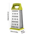 thumbnail image 3 of Cheese Grater Handheld 8.5 Inch Large Box Grater Stainless Steel Cheese Shredder 4, 3 of 6