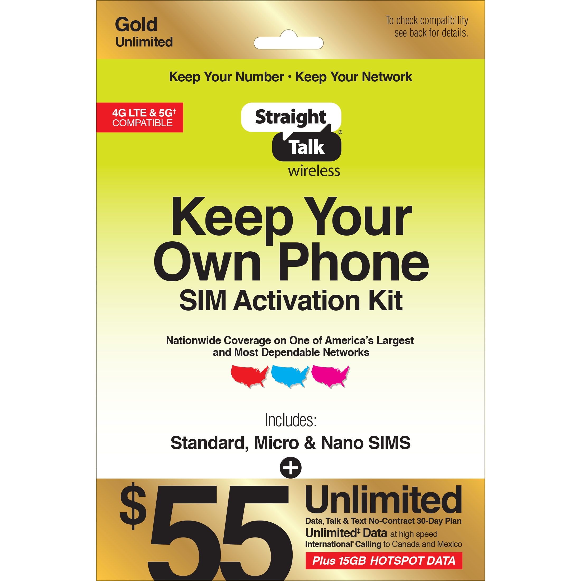 straight talk sim card kit