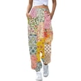thumbnail image 2 of Summer Pants for Women Fashion Print Pocket Casual Pants Womens Pants Casual & Wide Leg, 2 of 4
