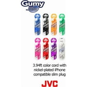 JVC HAF160B Gumy Ear Bud Headphone Black