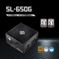 thumbnail image 4 of Fuente de alimentación ASRock SL-650G 650W 80 Plus Gold modular, 4 of 9
