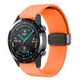 thumbnail image 2 of 20mm/22mm Watch Band for Garmin Folding Buckle Watch Strap Glossy Surface Replacement Strap, 2 of 8