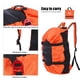 thumbnail image 1 of Mochilas para Escalar, Escalada en Roca Bolsa de Cuerdas Monta?ismo Mochila de Hombro Escalada, Senderismo, Trekking(Naranja) Campamento de Montañismo Octpeak No, 1 of 7