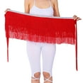 thumbnail image 4 of QHFBli Womens Belly Dance Scarf Tribal Triangle Tassel Scarves Skirt Belly Dance, 4 of 4