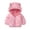 Pink, variant on Mercatoo Girls Down Jacket Size 8 Hooded Girls Boys Baby Winter Warm Toddler Outerwear Coat Cartoon Jacket Windproof