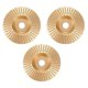 thumbnail image 2 of 3pcs Angle Grinder Polishing Pad Wood Carving Disc Set, 2 of 6