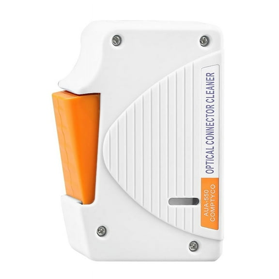 TONKBEEY AUA-550 Fiber End Face Cleaning Box Fiber Optic Tools Cleaner Fiber Wiping Tool Pigtail Cleaner Cassette Fiber Cleaner