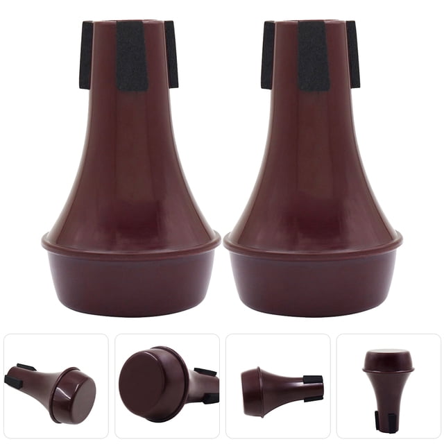 UPOUART 2Ud Silenciador Para Color Marrón De Plástico ABS Para Sin Molestias En Casa