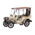 thumbnail image 2 of Modelo de coche clásico, antigüedad, festival, regalo, estantería, coleccionable, novedad, miniatura Blanco, 2 of 9