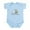 Sky Blue, variant on CafePress - Stork Baby Bosnia USA Infant Bodysuit - Baby Light Bodysuit, Size Newborn - 24 Months