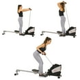 thumbnail image 6 of Sunny Health & Fitness SF-RW5622 Dual Function Magnetic Rowing Machine Rower w/ LCD Monitor, 6 of 9
