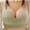 Green, variant on Woman's Casual Comfy Sleeping Bra Wireless Padded No Underwire Bralettes Lace Plunge Bras Lightweight Comfy No Rims Everyday Underwear