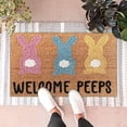 thumbnail image 4 of LSLJS Easter Doormat Easter Eggs Rabbit Entryway Front Porch Rugs Anti-Skid Bottom Floor Indoor Outdoor Carpet For Home Patio Home Decor, Easter Door Mat, 4 of 7