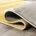 thumbnail image 6 of JONATHAN Y UNIQUE 5 x 8 Area Rug, Nicky Striped Circles - Gray/Yellow/Cream, UNQ100A-5, 6 of 9