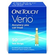 OneTouch Verio Blood Glucose Test Strips, 50 Ct