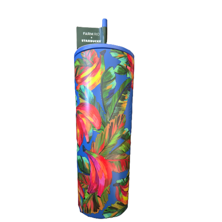 Starbucks x Farm Rio Banana Mix Blue Limited Edition 24oz