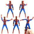 thumbnail image 5 of Figuras de acción de Marvel, Spiderman, Hulk, Ironman, modelo giratorio de PVC, articulaciones móviles, regalo de Navidad, 18cm（3，, 5 of 5