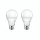 Philips Dimmable Efficace Chaud Lueur 60W Remplacement LED Ampoule (2 Pack) – image 1 sur 6