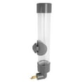 thumbnail image 3 of Botella de agua para animales pequeños, dispensador de alimentador de agua para conejos transparente a prueba de fugas de gran capacidad, dispositivo para beber automático L gris, 3 of 5