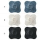 thumbnail image 4 of sweethay Colector de pelo para ducha de dormitorio, 2 piezas, tapón de filtro para fregadero, colador antiobstrucción para Hotel con ventosa Type3 NO3, 4 of 6