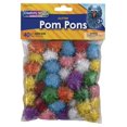 thumbnail image 3 of Pompón de purpurina kraft de chenilla, 1 en colores surtidos, paquete de 40, 3 of 4
