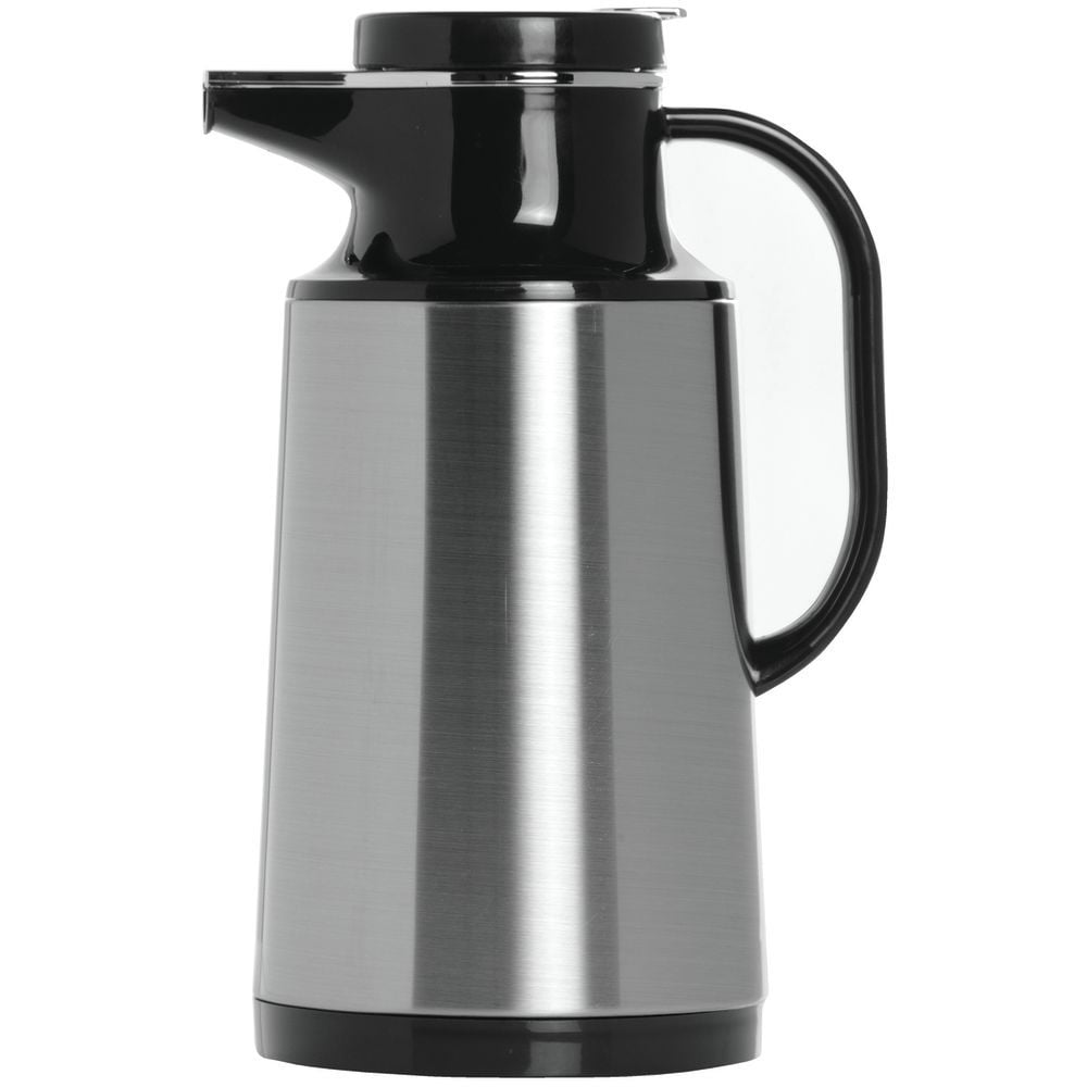 Service Ideas HPS101 GlassLined Carafe, Vacuum Insulated, 1 Liter (33.