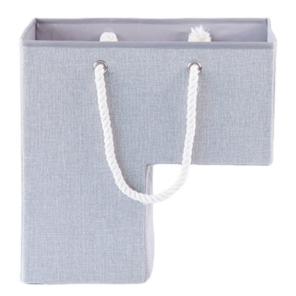 BQBQERT Folding Stair Organizers Basket Portable L Shape Stair Basket Foldable Stair Storage and Organization Container