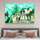 thumbnail image 2 of Póster de lienzo de una calle tranquila en el campo, decoración de dormitorio, paisaje deportivo, decoración de oficina, regalo, estilo marco, 12 x 18 pulgadas (30 x 45 cm), 2 of 8