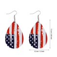 thumbnail image 3 of BNNG 4th of July Patriotic Earrings Independence Day Earrings American Flag Earrings for Women Fourth of July Patriotic Stud Earrings USA Independence Day Patriots 4th of july Jewelry Gifts, 3 of 4