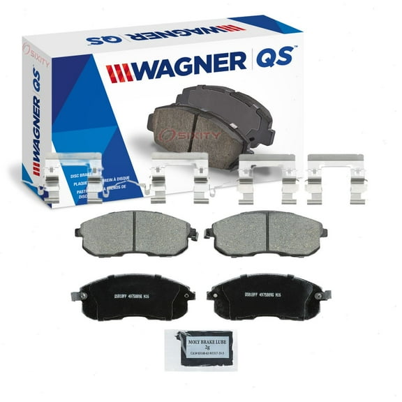 Wagner Front QS Disc Brake Pad Set compatible with Nissan Altima 2.5L 3.5L L4 V6 2007-2013