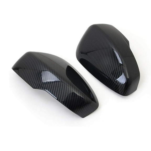 FYUU 1Pair Carbon Fiber Style Rearview Mirror Cover Trim For Mitsubishi Eclipse Cross 2018-2023